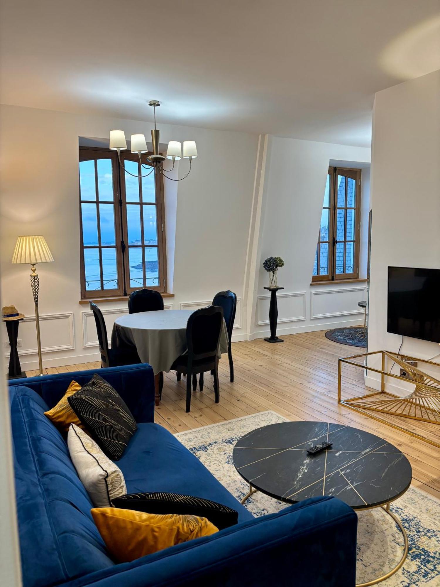Le Royal XIX Dinard Vue Mer Luxe Kültér fotó